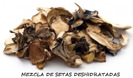 Mezcla de setas deshidratadas 500 grs