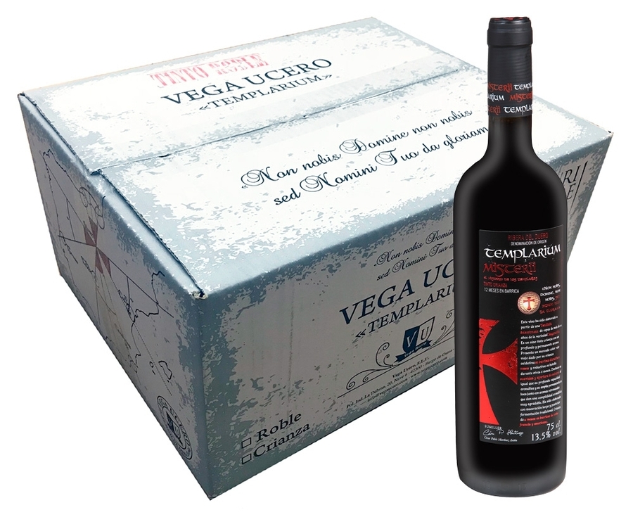 Templarium Misterii Crianza 750ml. Caja 6 botellas