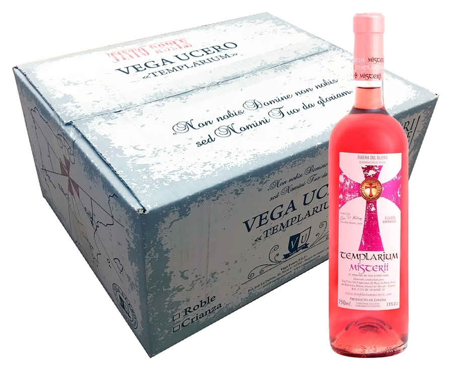 Templarium Misterii Rosado 750ml. Caja 6 botellas