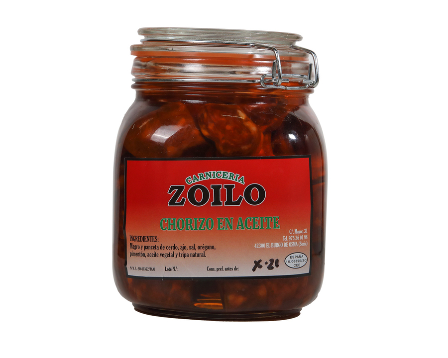 Chorizo en adobo 1 kg. CARNICERIA ZOILO