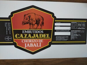 CHORIZO DE JABALÍ