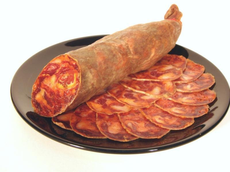 Chorizo Extra "Cular". Embutidos UXAMA - TIERRAS DEL BURGO (900 grs)