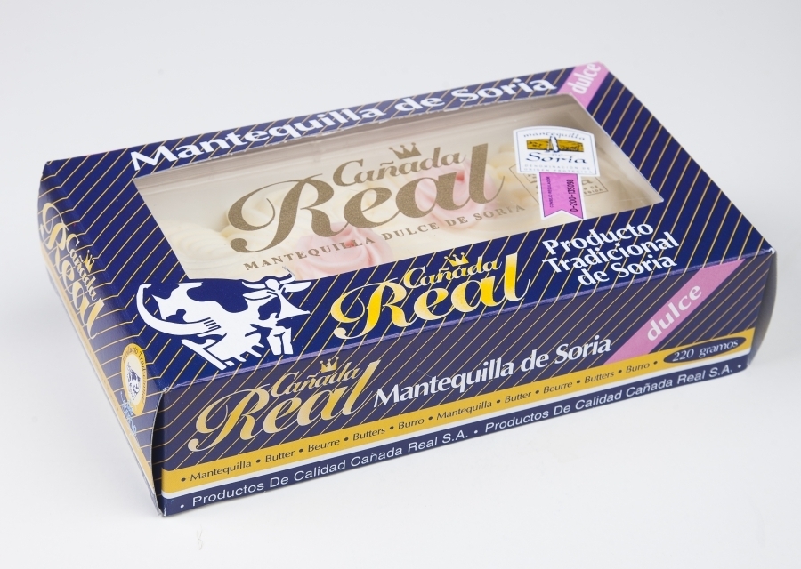 Mantequilla dulce de Soria estuche 120 grs (Denominación de Origen