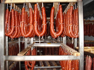 Chorizo fresco Artesano "Z" El Burgo de Osma 2,5 Kg (5 vueltas)