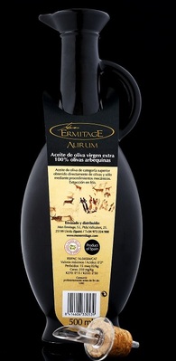 Aceite de Oliva Virgen Extra ERMITAGE AURUM 500ml