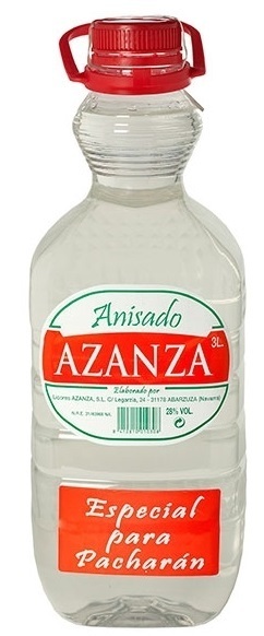 Garrafa 3 Litros ANISADO Especial para Pacharán" 28% Alcohol