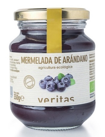 Mermeladas de Arándanos ecológica 330 grs