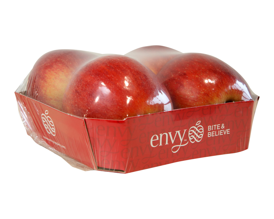Barqueta de Manzanas DE 4 UNIDADES Variedad ENVY de Soria 1,2Kg aprox