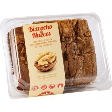 Bizcocho de Nueces 350 grs